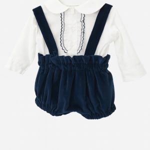 Coordinato in velluto